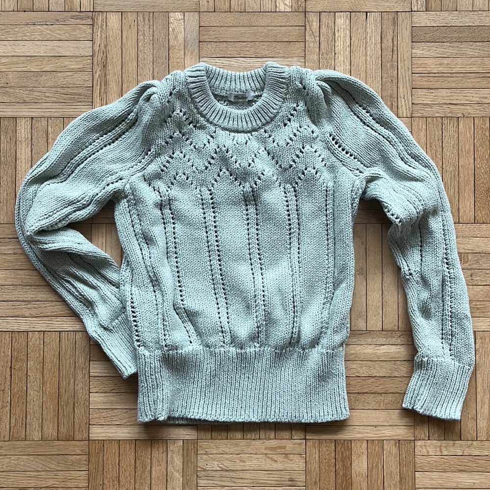 Madewell Mint Green Sweater